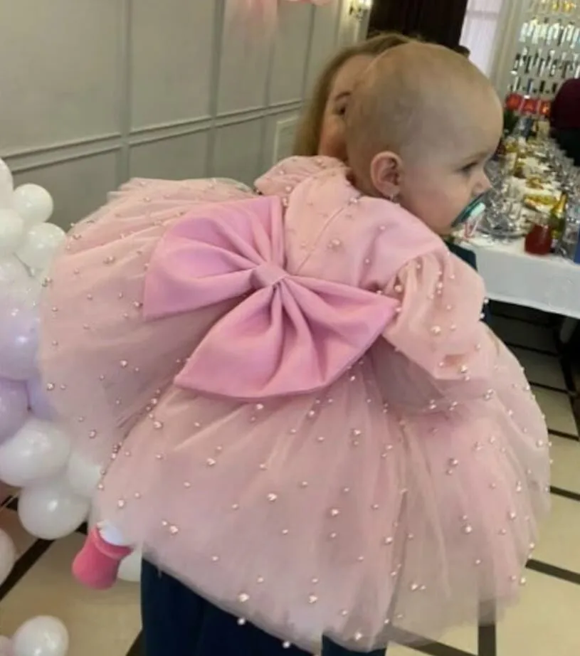 Vestidos de cumpleaños de boda para niñas de 9m a 8 años, bonito vestido de fiesta, tutú, vestido de bautizo para niños, ropa Formal para desfile