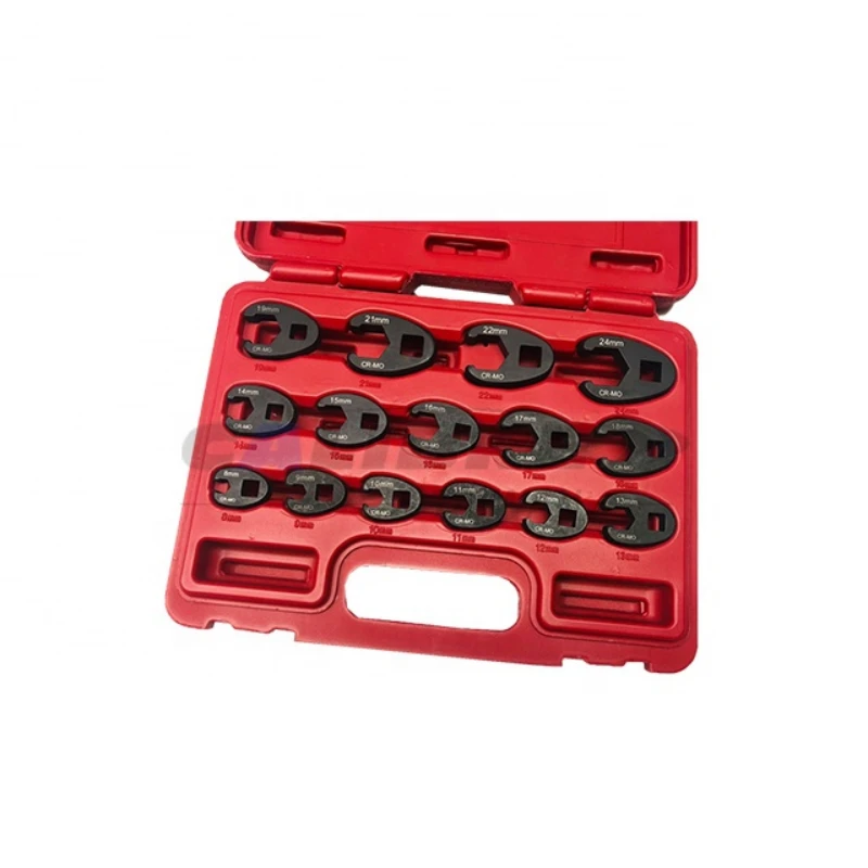 Hand Tools 15pc Jumbo Flare Nut Wrench Set For 3/8