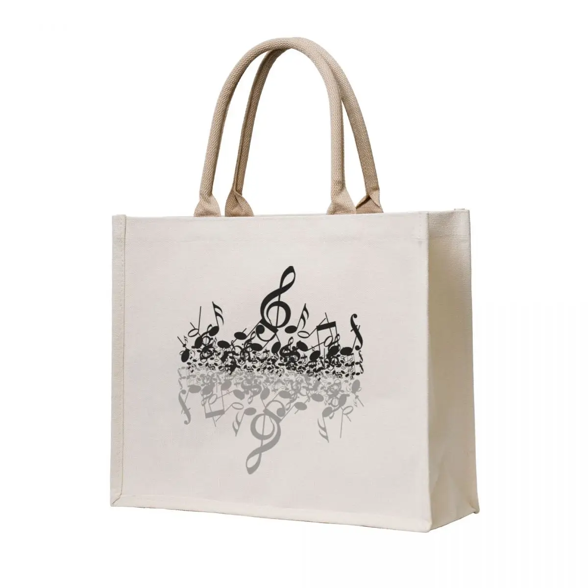 

Musical Notes Tote Bag ecological bags tote bag custom shopping bag