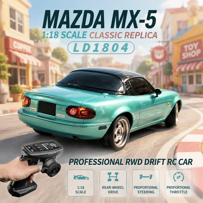재고 있음 1/18 마쓰다 MX-5 미아타 RC 드리프 - Rc Hobby Grade Drift Car 리뷰 및 가격