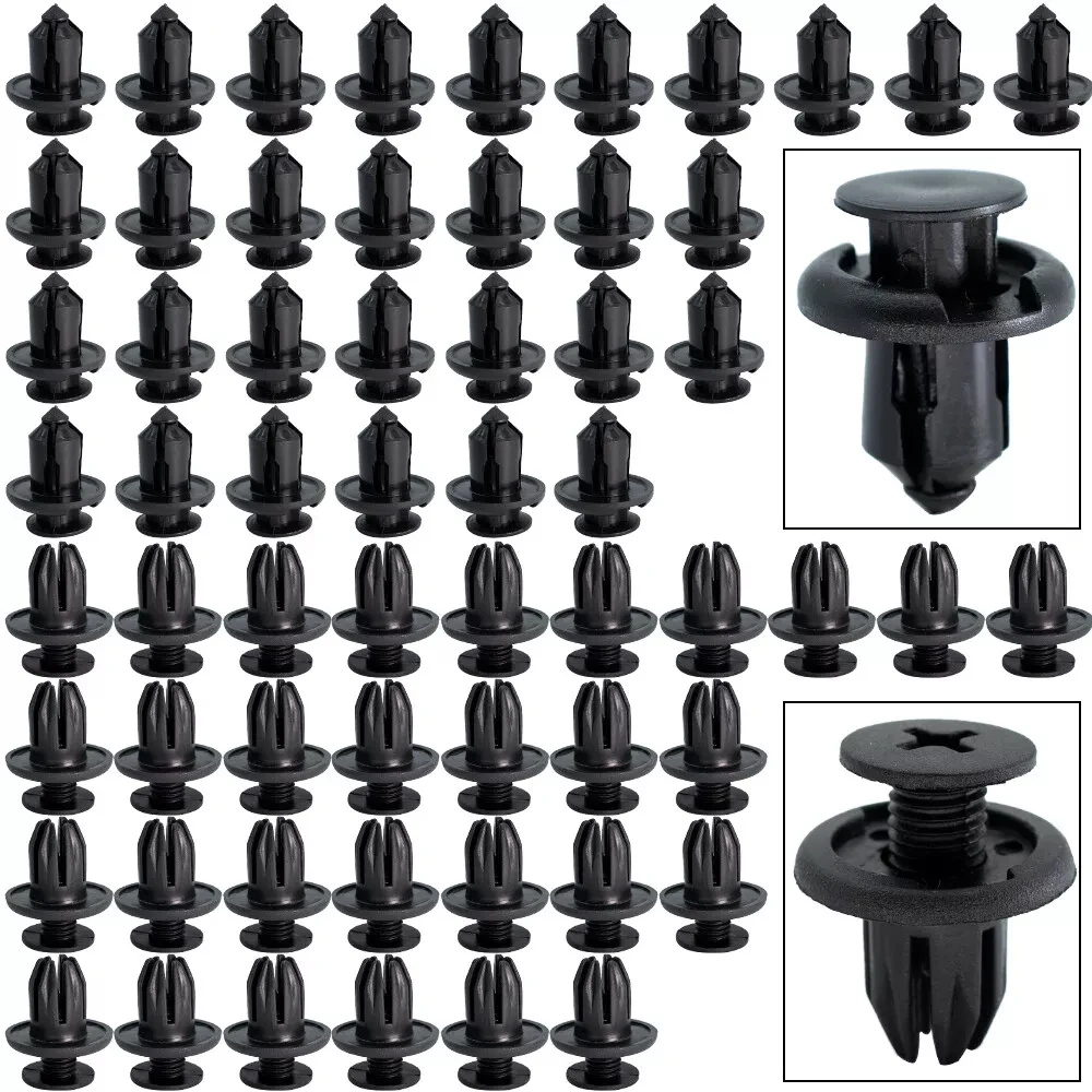 180pcs Fastener Clips for Honda Jazz Civic Accord CR-V CR-Z Part# 91503-SZ3-003 91505-SL0-003 91505-ST3-E01ZC Trim Panel Clips