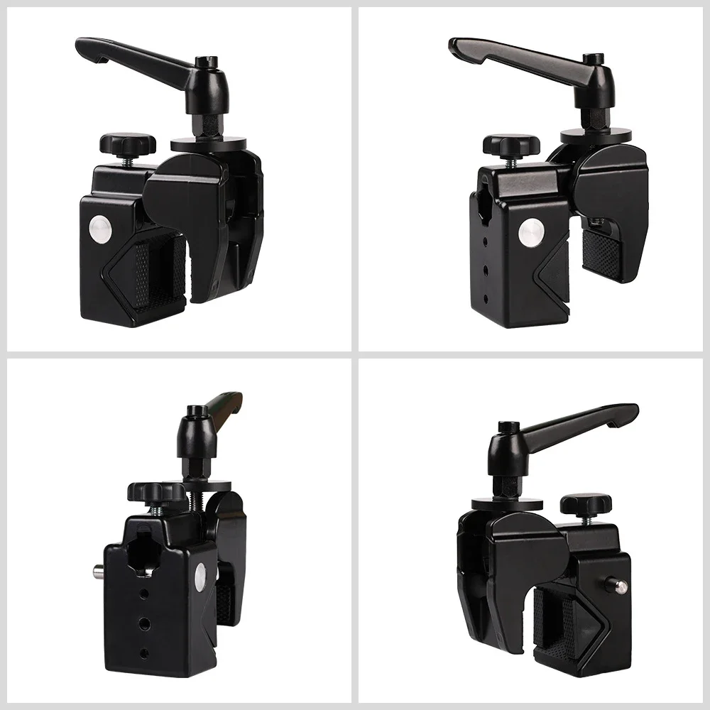 Super Clamp Multi-Function Studio Gadgets Universal Mounting Grip for Light Stand Table Tube Cross Bar Photographic Accessories