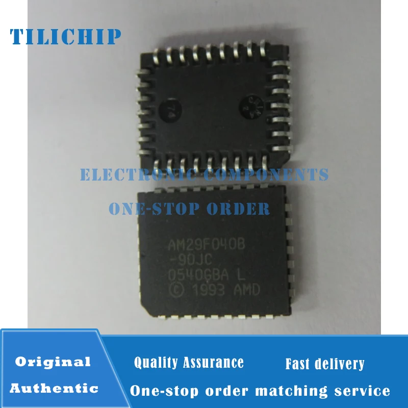 10pcs AM29F040 AM29F040B-70JC AM29F040B-90JC PLCC-32 new memory chip