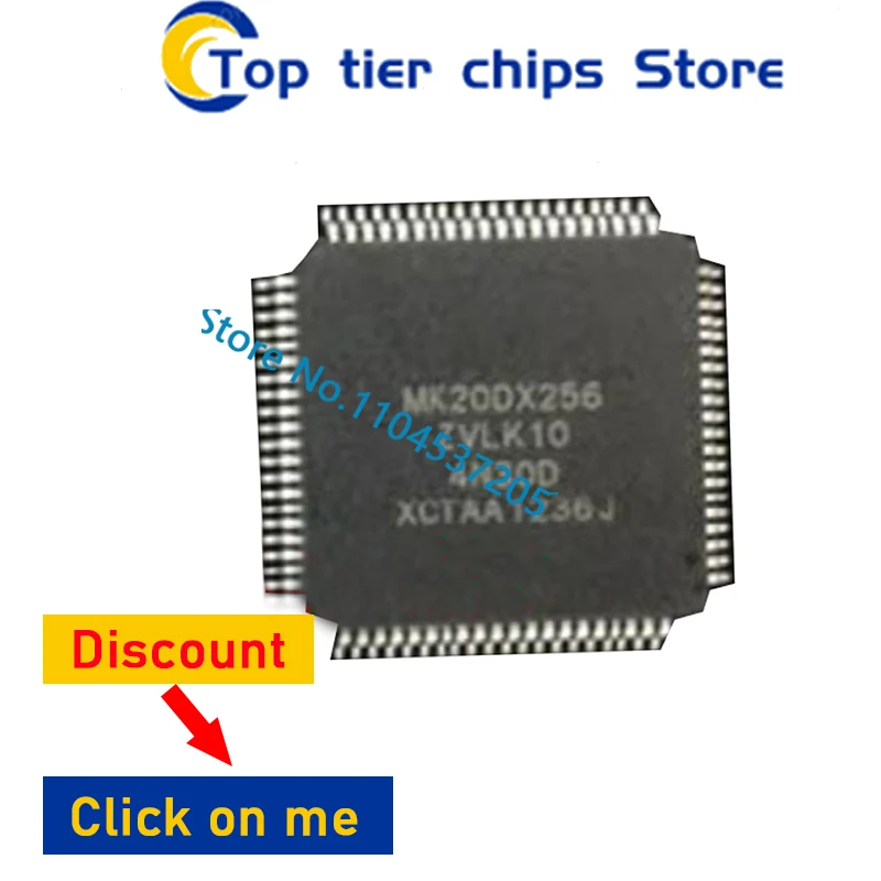 

1 шт./лот MK20DX256VLK10 MK20DX256 LQFP80