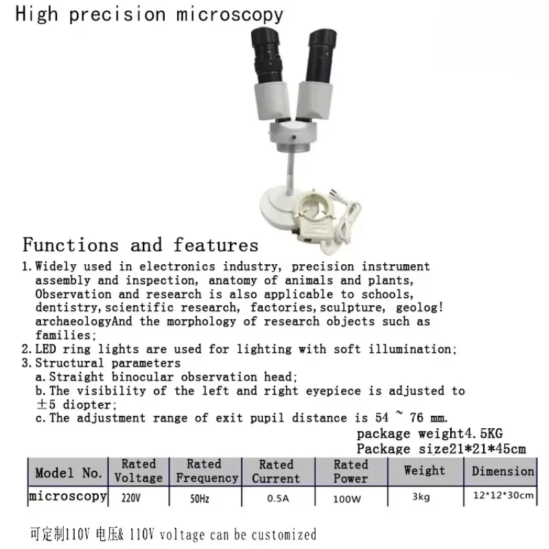 8 X -10 X Microscop…