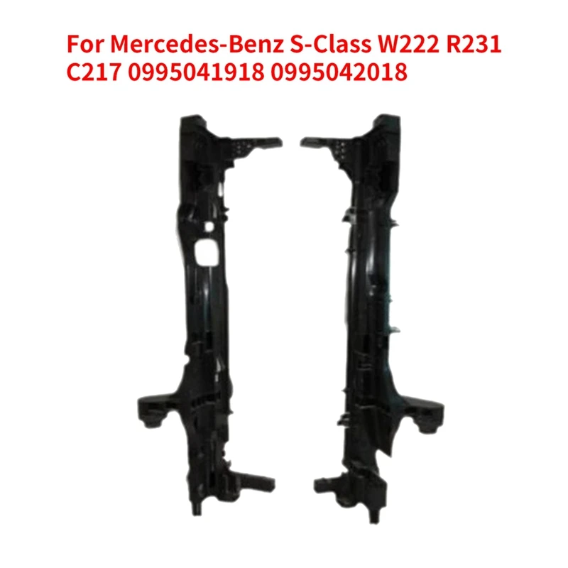 1 Pair Condenser Brackets Water Cooler Support Frame For Mercedes-Benz S-Class W222 R231 C217 0995041918 0995042018 Replacement