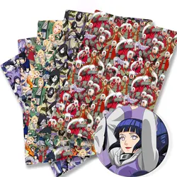 naruto Anime peripherals Fabric 140*50cm DIY Sewing Patchwork Quilting Baby Dress Printed Fabric Fabric Sewing Kids