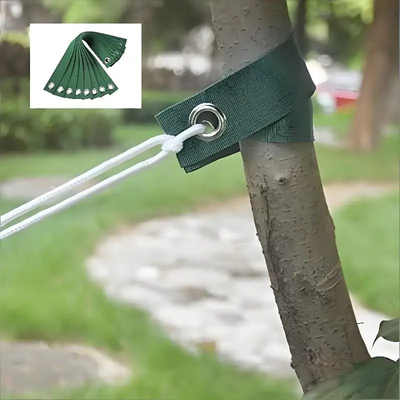 Tree Support Straps 5/10Pcs Windproof Heavy Duty Durable Bands for Residential Gardening Tree Staking Support
