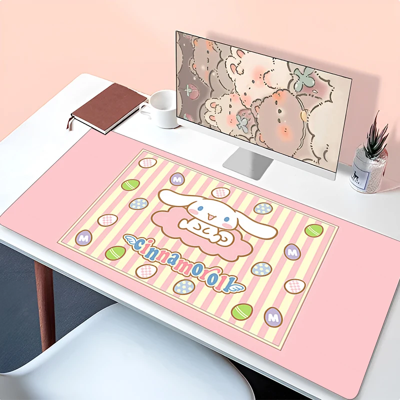 

Kawaii коврик для мыши C-cinnamoroll аниме милая девушка Gabinete Gamer коврик для компьютерного стола клавиатура игровые аксессуары 800x300 коврик для мыши