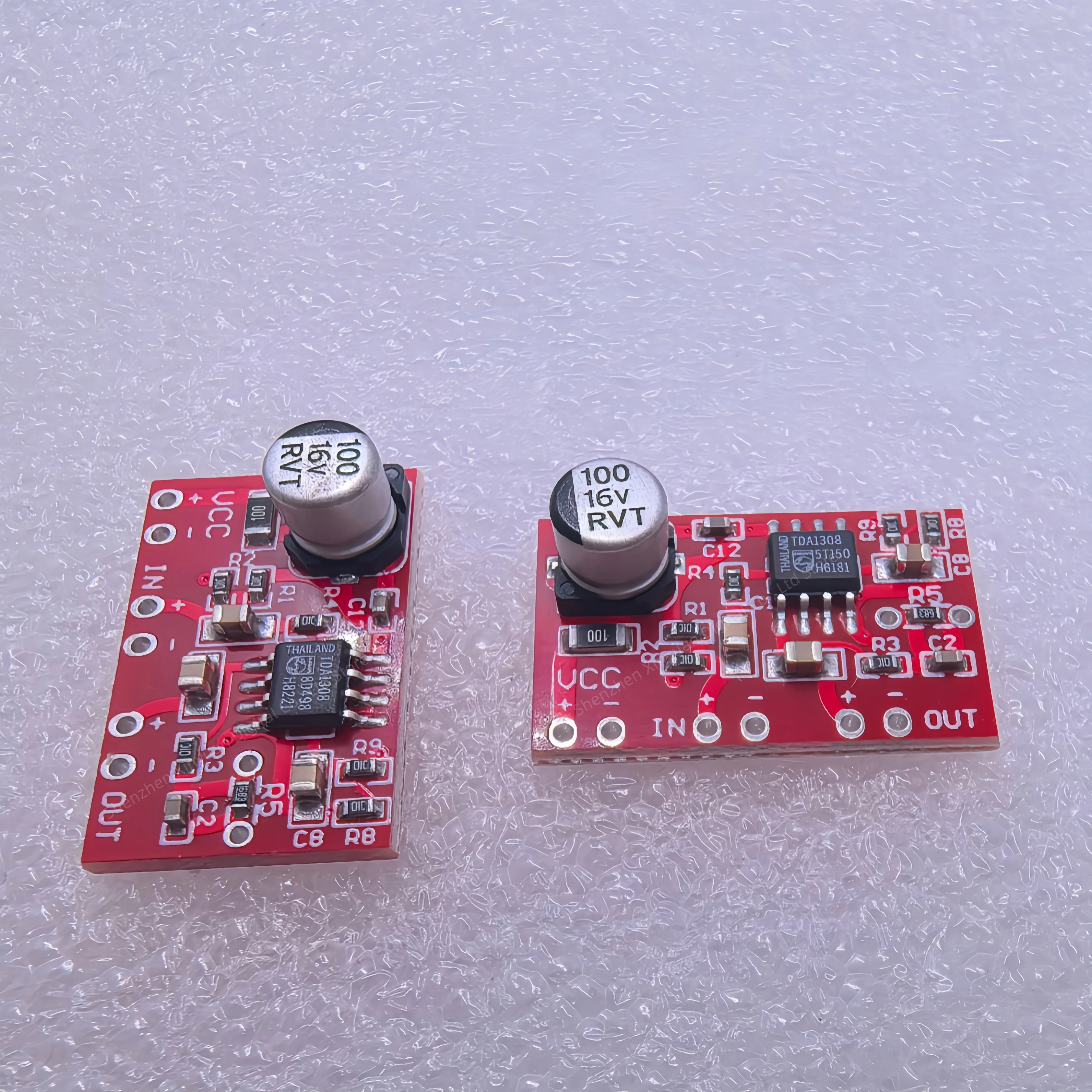 TDA1308 NE5532 AD828 Preamplifier Module Guitar Pickup Preamp Board Musical Instrument Signal Amplifier Module