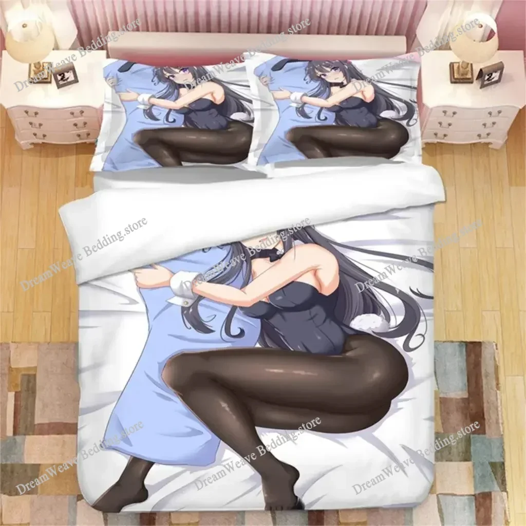 

Japanese Anime Bedding Set Single Twin Full Queen King Size Bed Set Aldult Kid Bedroom Duvetcover Sets Bed Sheet Set 2025741