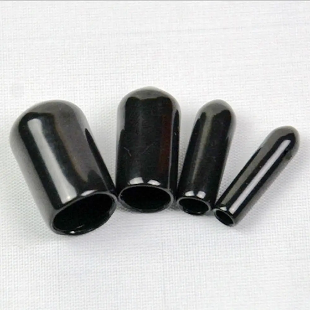 10pcs 1.55mm-5.5mm Protective Lid Silicone Thread Protection Stopper Plug Nut Seal Sleeve Rubber Cap