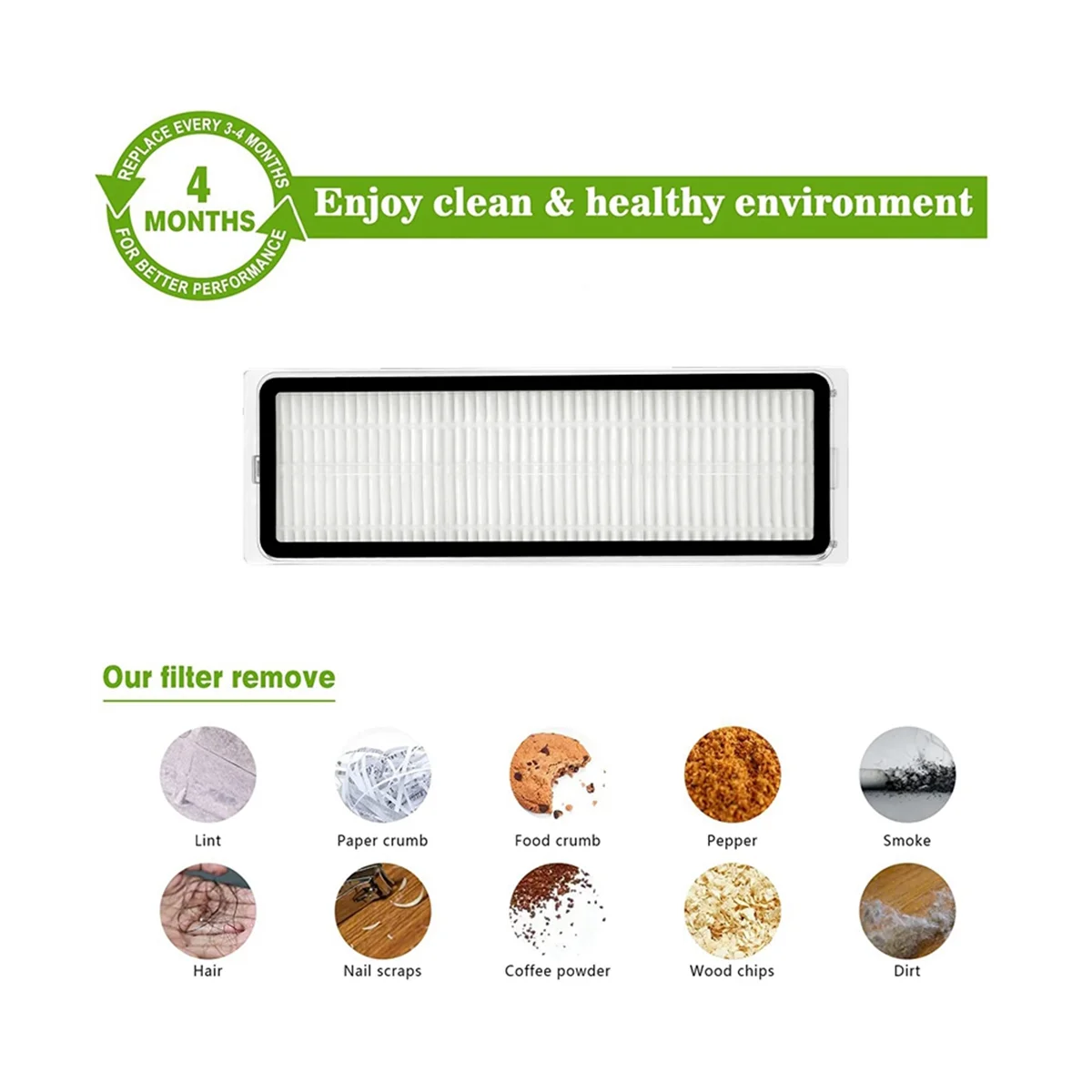 14 pezzi per Xiaomi Mi Robot Vacuum Mop 2 muslimah aspirapolvere spazzola laterale principale filtro Mop panno accessori Kit