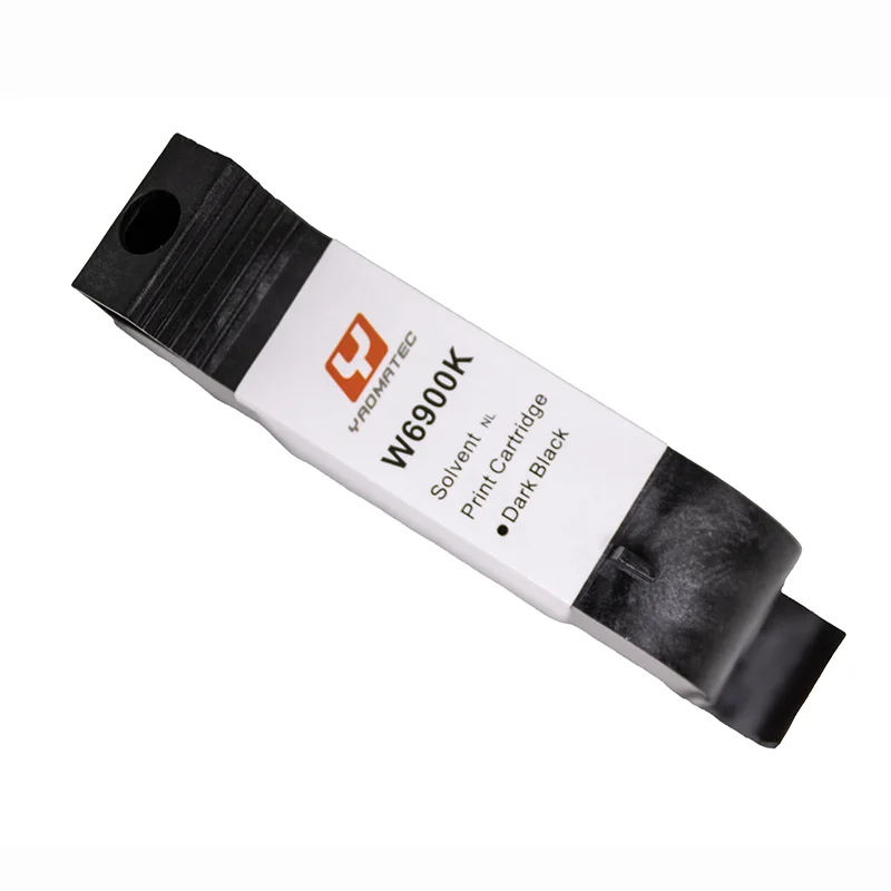 YAOMATEC A level W6900K mini portable printer cheap economic solvent fast dry ink cartridge