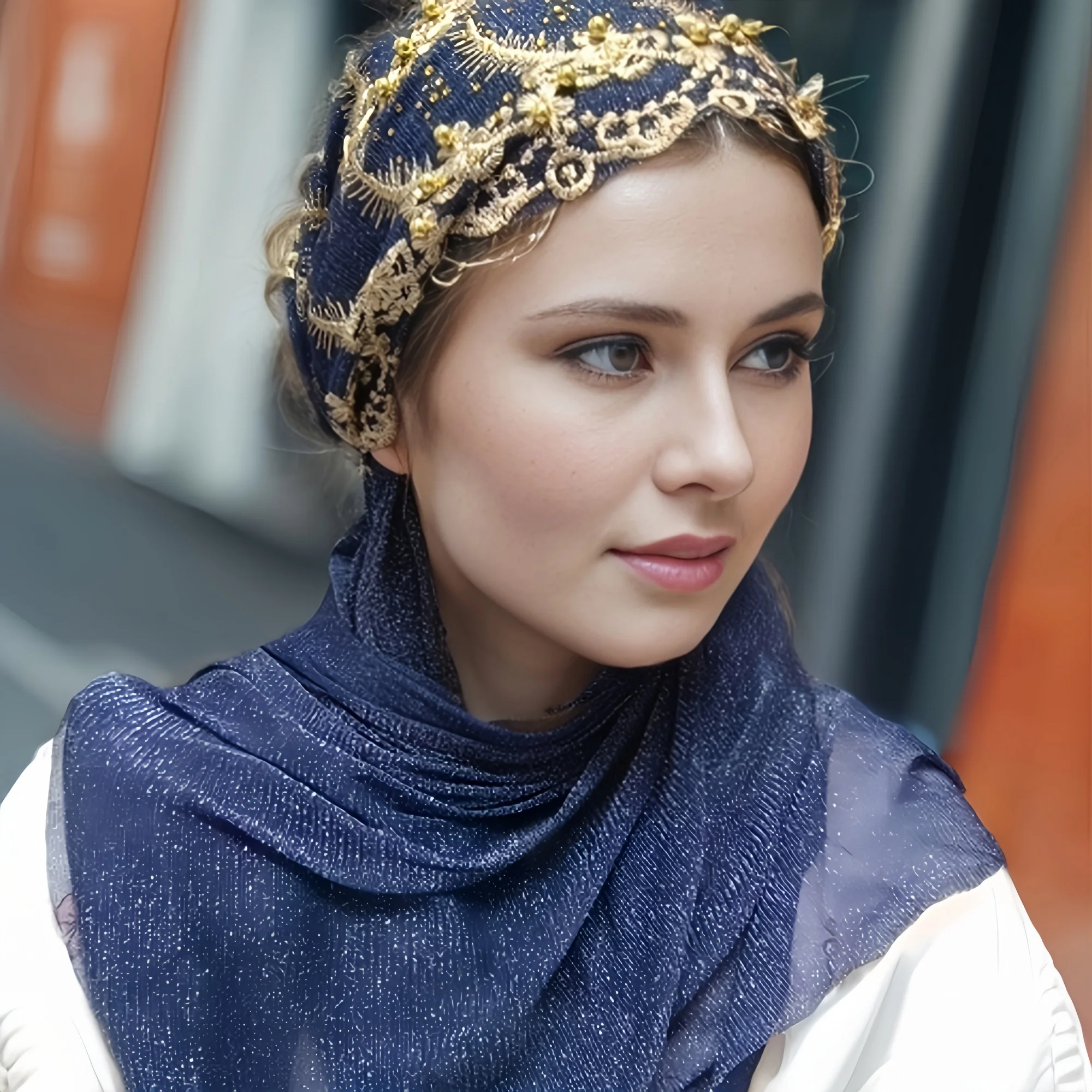 قبعة مطرزة إسلامية قبعات للنساء حجاب إسلامي عقال وشاح فوري حجاب عمامة إسلامية باندانا رائعة