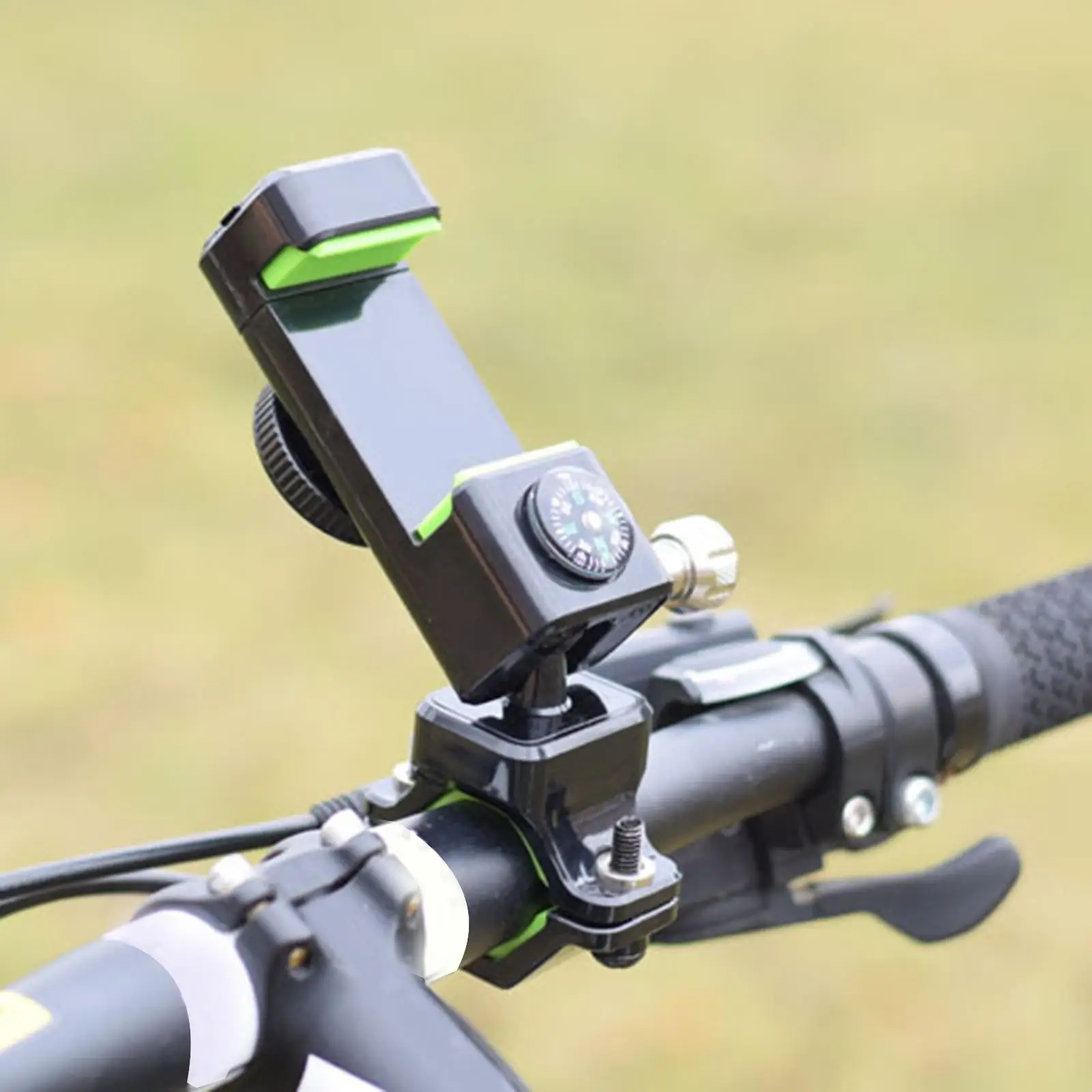 Phone Mount Holder Universal Screw 360 Degree Rotation Adjustment Dropping Silicone Pad for Bike