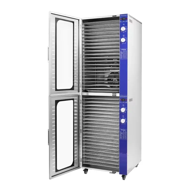 40 Tray Electric Food Dehydrator Stainless Steel Fruit Vegetable Dryer Machine Commercial Jerky Herb Pet Treat Maker