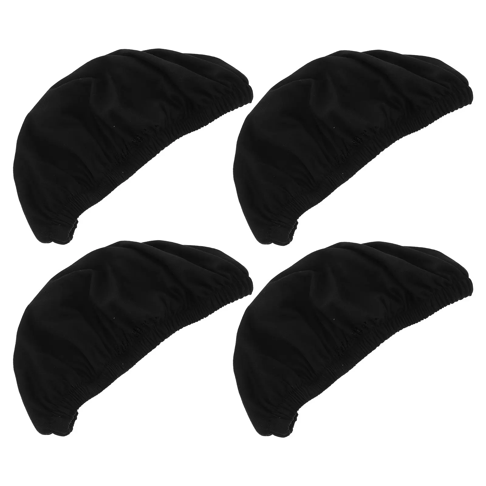 4Pcs Elastic Round Stool Covers Fits 11-14 Inch Bar Stools Protective Stretchy Washable Seat Slipcovers for Kitchen Dining Bar