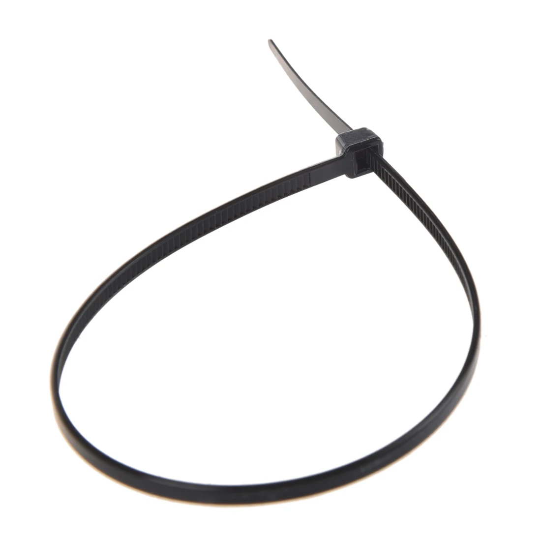 SODIAL(R) 8" Plastic Cable Zip Ties 100-Pack (Black) image 5
