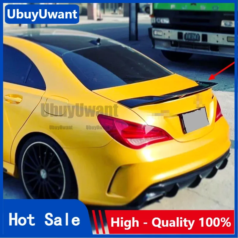 

Задний спойлер из углеродного волокна класса CLA, крылья багажника для Mercedes Benz CLA45 W117 C117 CLA 200 250 260 Sedan 2013-2018