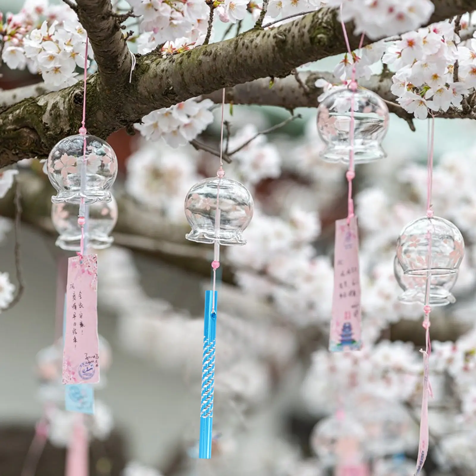 50Pcs Wind Chime Tubes Aluminum Hollow DIY Craft Outdoor Garden Hanging Bell Parts for Wind Bell Making Accessories