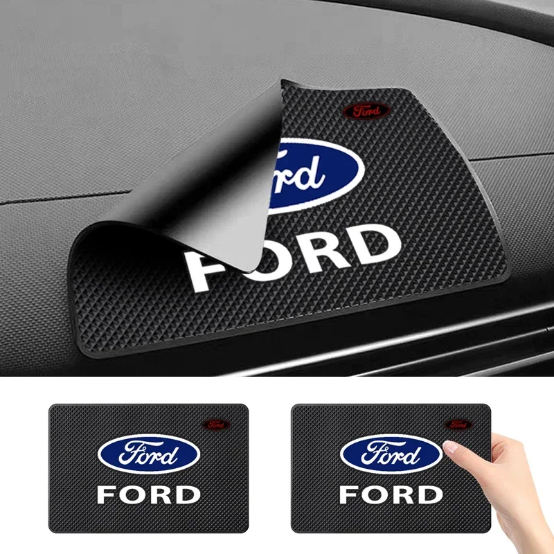 Car Dashboard Sticky Pad Adhesive Pads For Ford MK3 MK4 MK5 Fiesta Ecosport Kuga Explorer Edge Mustang 3 4 ST Mondeo Accessories