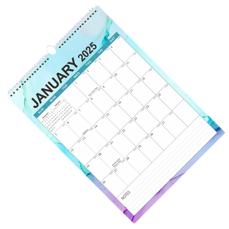 2025 Engelse editie Kalender Wandkalender Schooljaarplanner Kalender 2025 Schooljaarkalender voor lerarenplanning Dropship