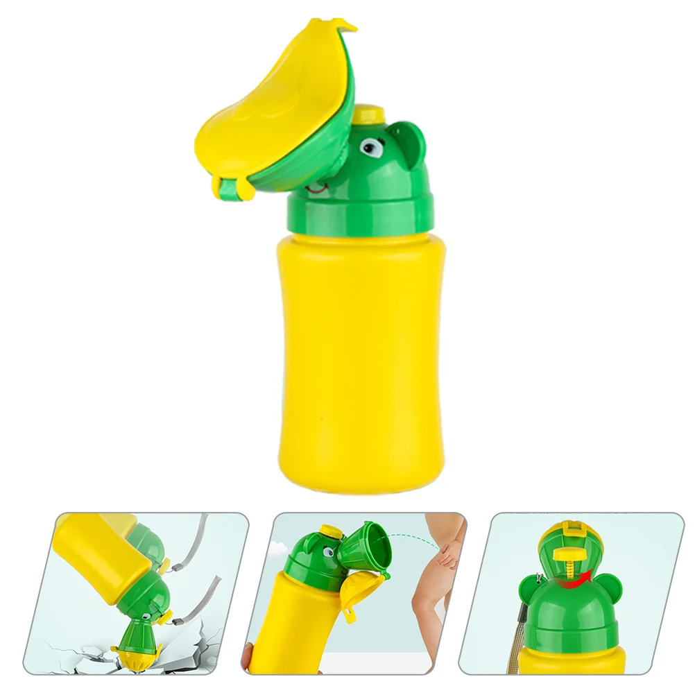 Urinoir d'urgence pour enfants, bouteille d'urine de voyage Portable étanche, conception ergonomique confortable, pot Portable pour Camping sur route