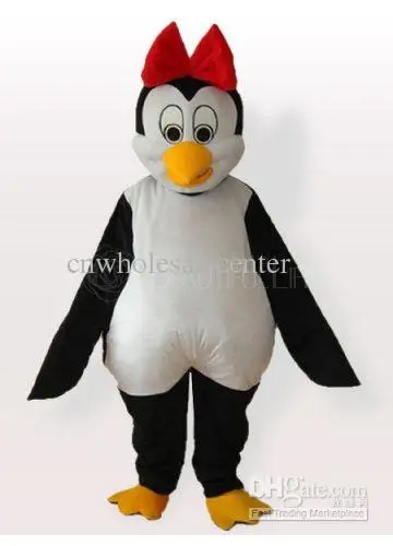 Nuovo adulto vendita calda schiuma carino pinguino Fancy Cartoon mascotte Costume peluche natale Fancy Dress Halloween Mascot Costume