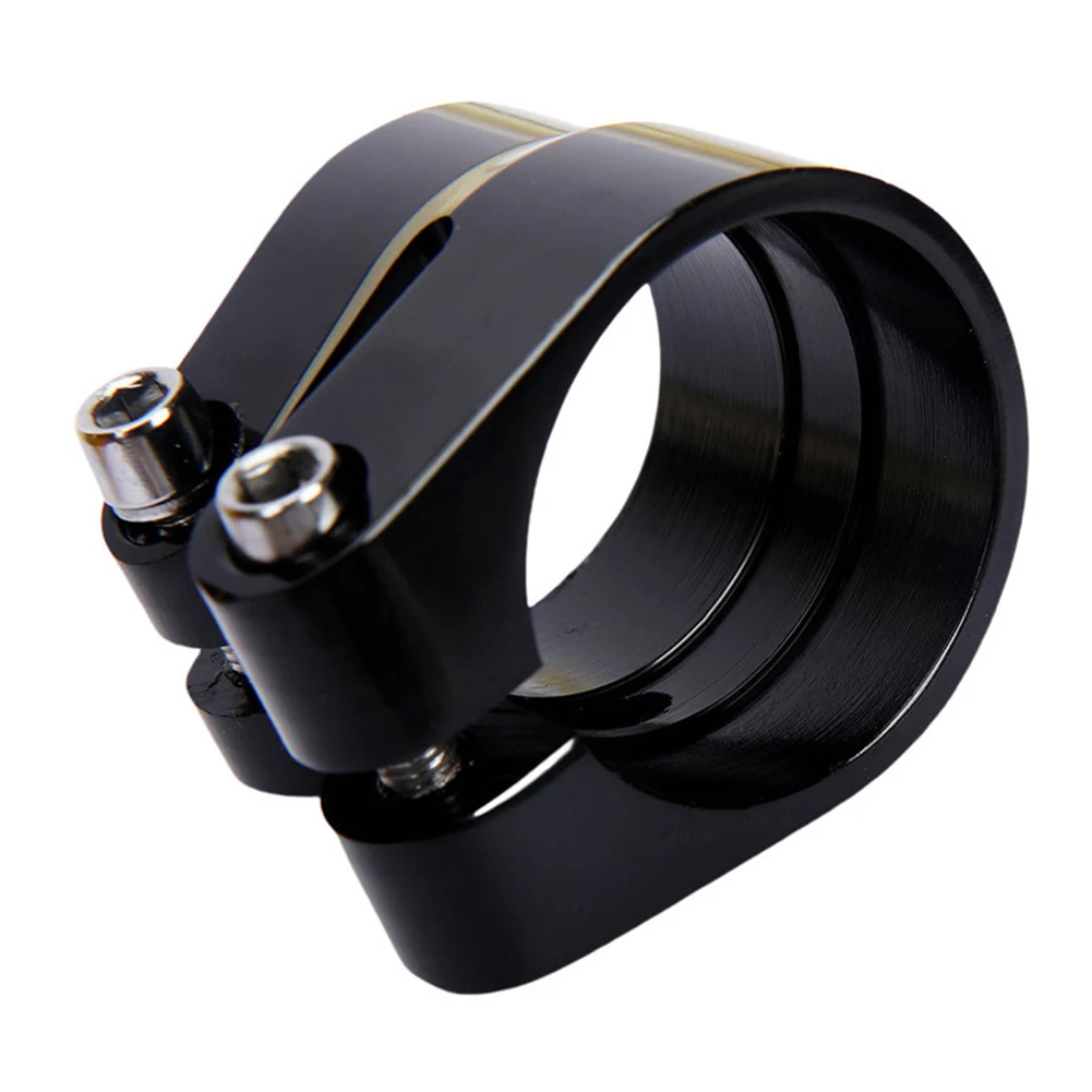 Aluminum Alloy Bicycle Seatpost Clamp Double Layer Quick Release Seat Tube Clamp Seat Tube Lock Up 31.8/34.9mm