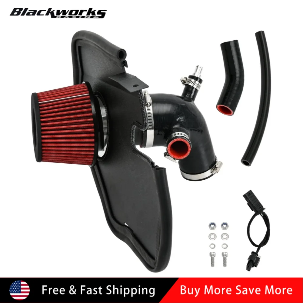 Cold Air Intake System Kit For 2009-2016 BMW F10/F11 N55 535i 3.0T Engine 2010-2016 BMW 535i Gran Turismo Hatchback 4-Door 3.0L L6