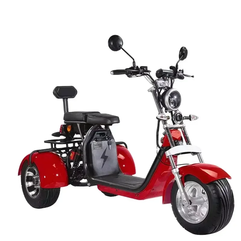 STROVAN Model CP-3.0 Removable Battery Good Quality Safe Driving 3 Wheel Electric Tricycle Scooter Trike for Elderly