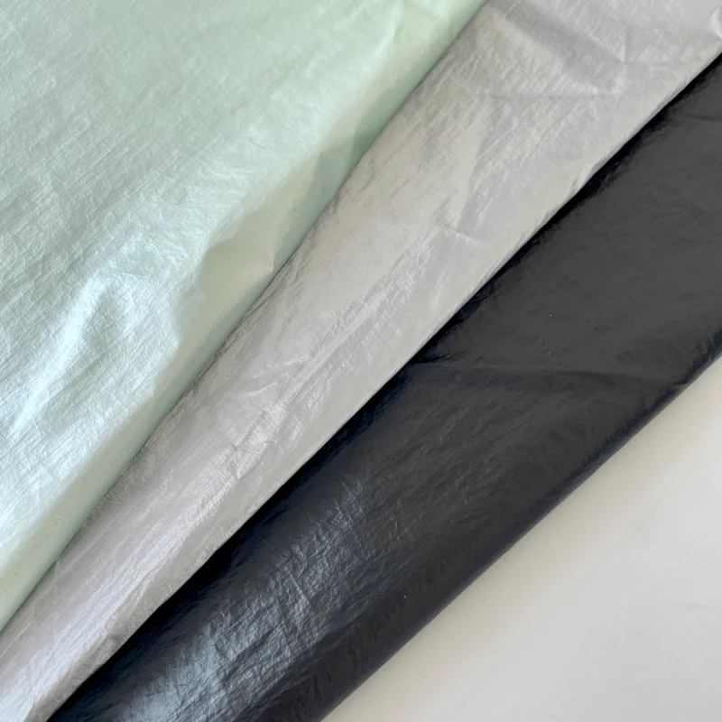 قماش غير لامع للملابس والفساتين ومفارش المائدة وسترات مطوية ذاتية الصنع ومعاطف المطر وقماش بوليستر مقاوم للماء #3