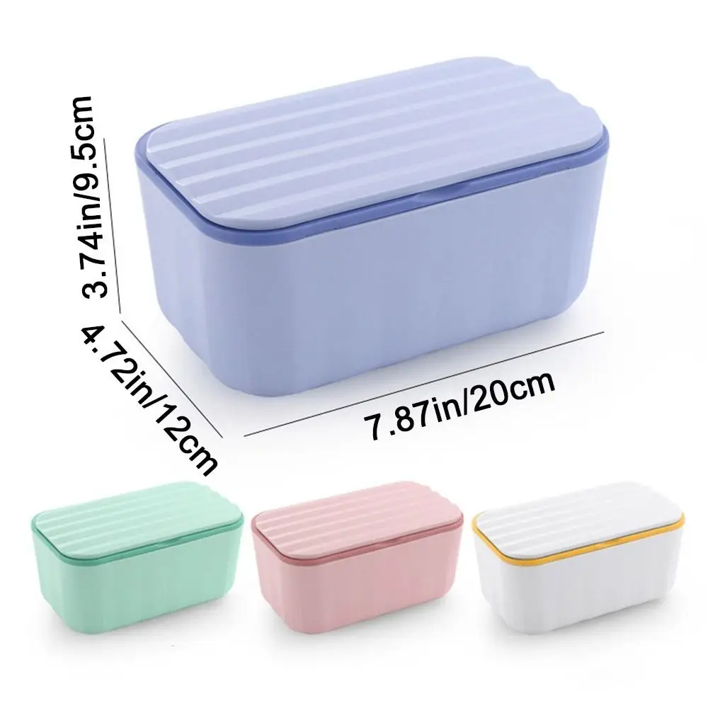 Plastic Dual-purpose Tissue Box Seat Type/Wall Mounted Large Capacity Wet Wipes Dispenser Reusable Refillable Napkin Paper Case