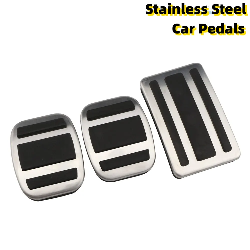 AT MT Pedal Cover for Peugeot 308 2007-2021 3008 GT 2016-221 408 2010-2021 4008 5008 Car Styling Pads Break Accelerator Pedals