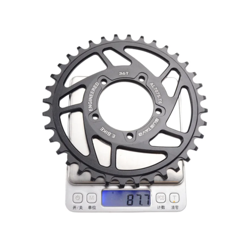 GUSTAVO E-Bike Mid Drive Motor Chainring Sprocket For Bafang BBS01BBS01B BBS02 BBS02B BBSHD M625 32-42T Chainwheel