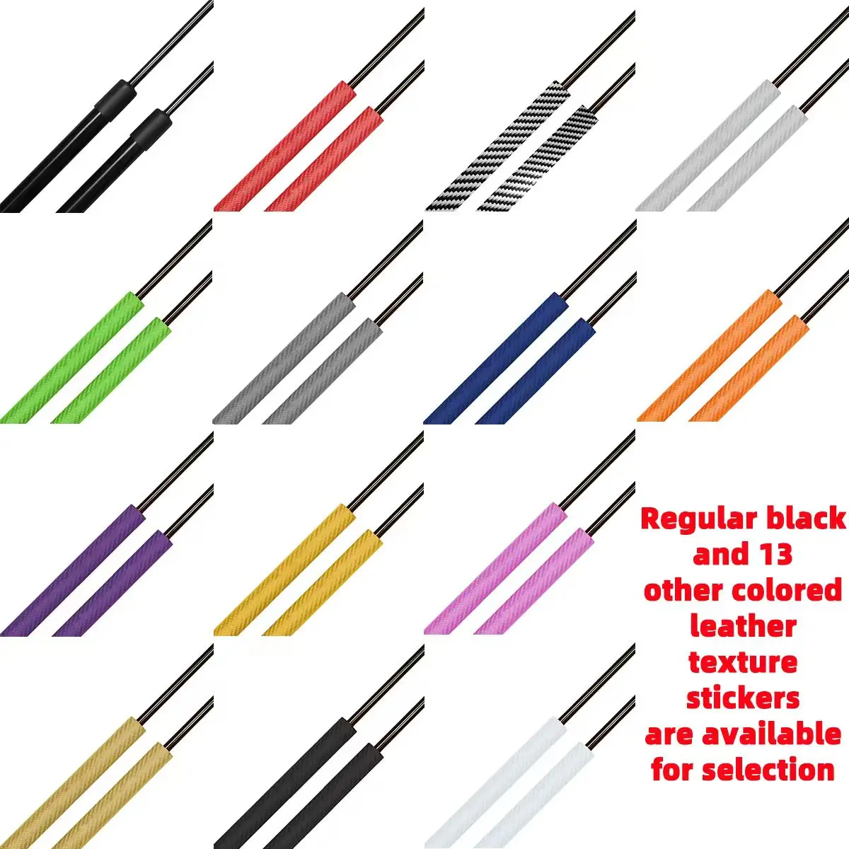 الجذع الدعامات الغاز الربيع بار ل جيب كومباس 2007-2016 OE 6197 SG314041 95278 05109514AB الخلفية صدمة تبختر بار قضيب الضغط #5