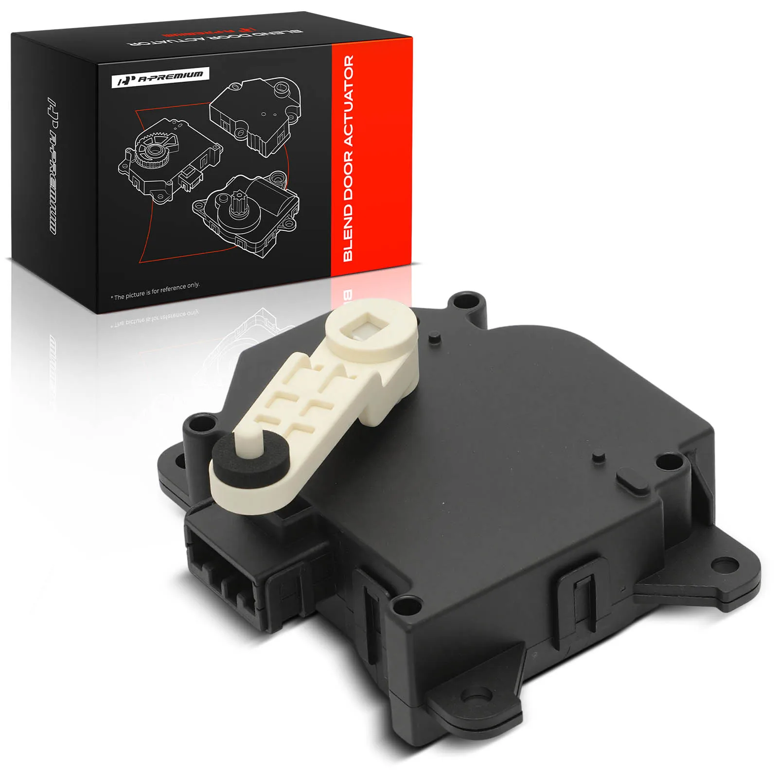A-Premium Left or Right Main Blend Door Actuator for Honda Odyssey 2005-2010 Ridgeline 2006-2014