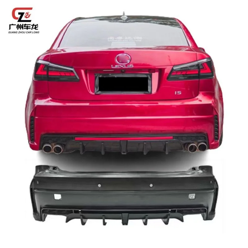 

New Injection PP Car Bodykit for Lexus 2006-2012 IS250 IS300 Rear Bumper Kits With Taillight Reflector Light Rear Bumper Kits