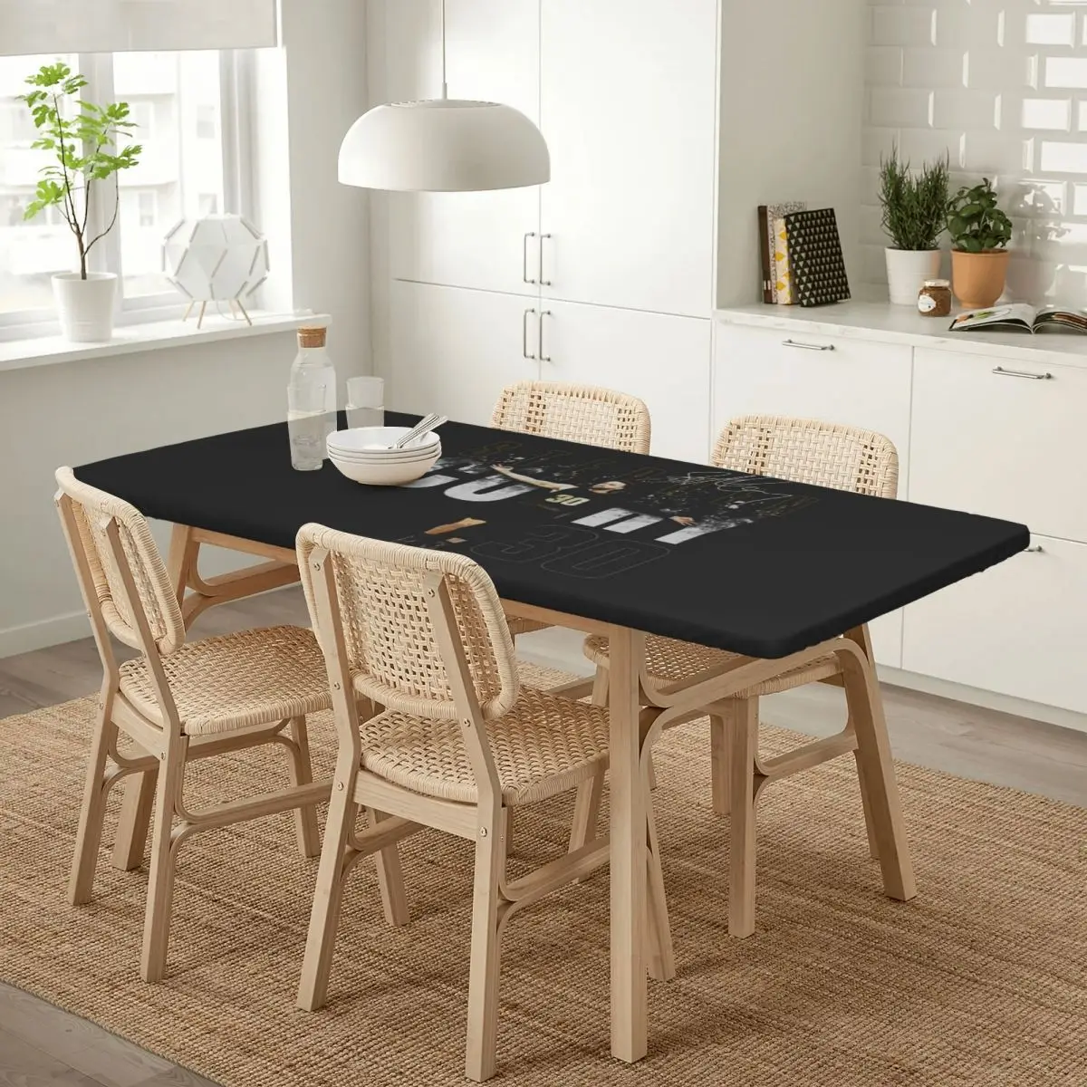 Steph Curry Golden State Dissolve Rectangular Tablecloth Oilproof Table Cover for Festival Party Decorations Table Cloth
