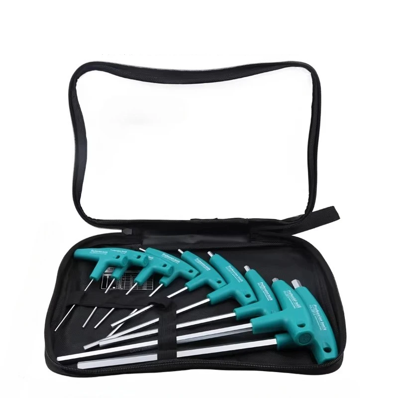 

T-Handle Hex Allen Key Screwdriver Driver Tool Hex Wrench Spanner 2mm/2.5mm/3mm/4mm/5mm/6mm/8mm/10mm Multifunctional Screwdriver