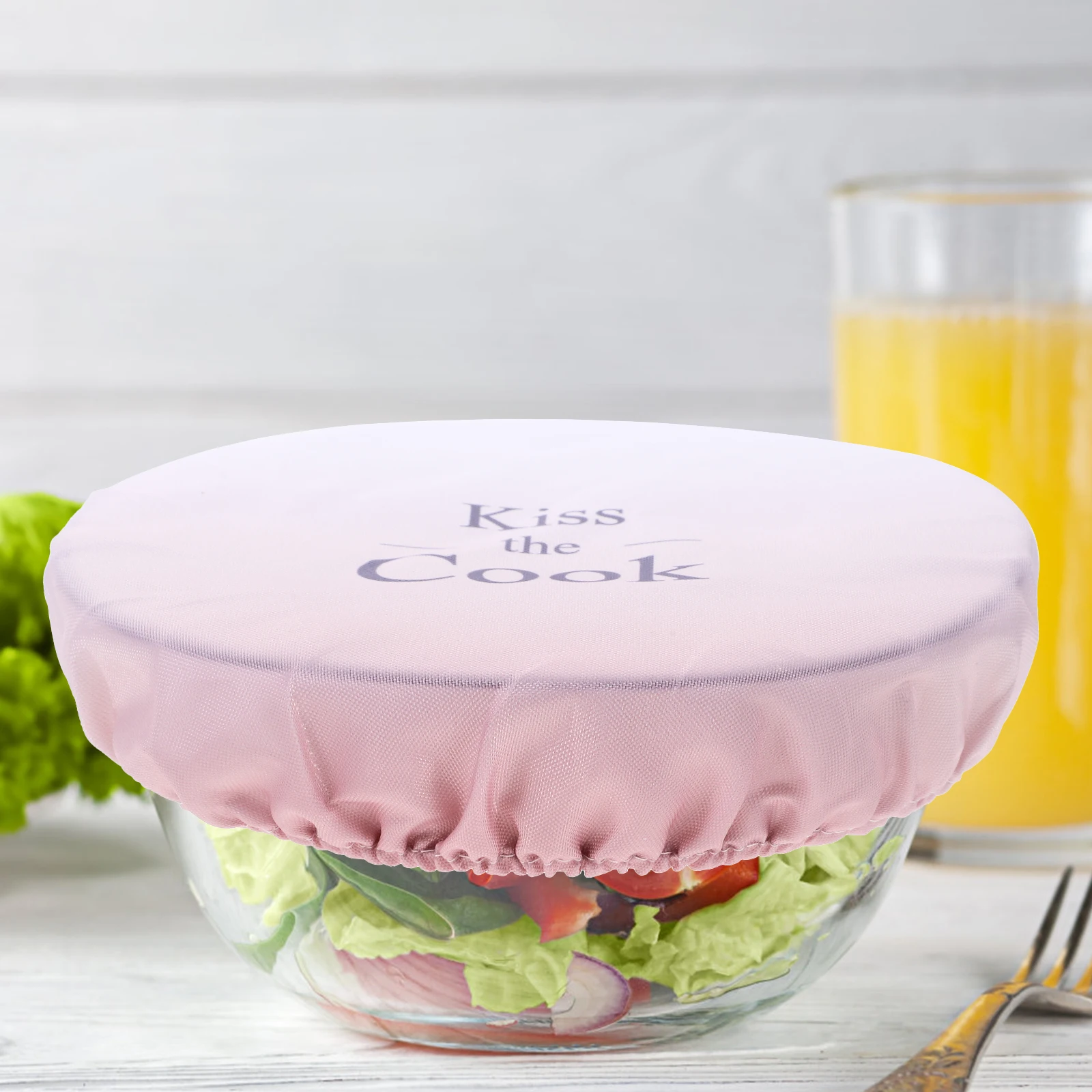 

3pcs Oxford Cloth Food Bowl Covers Reusable Stretch Elastic Fabric Bowl Covers For Kitchen Storage Leftovers Picnic Bbq Kitchen