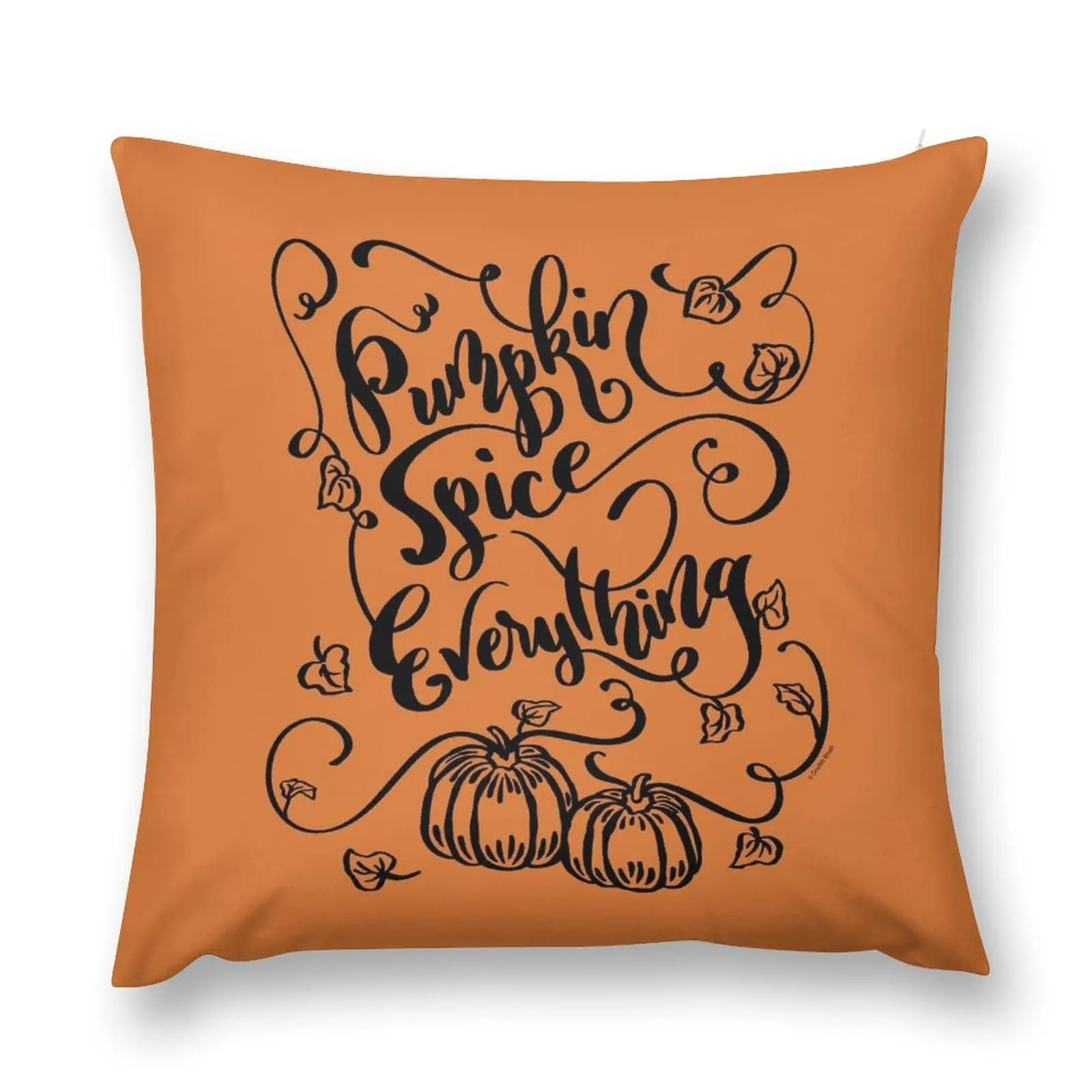 

Pumpkin Spice Everything Throw Pillow Marble Cushion Cover Christmas Pillow Cases Cushions Home Decor Cushions For Sofa pillow