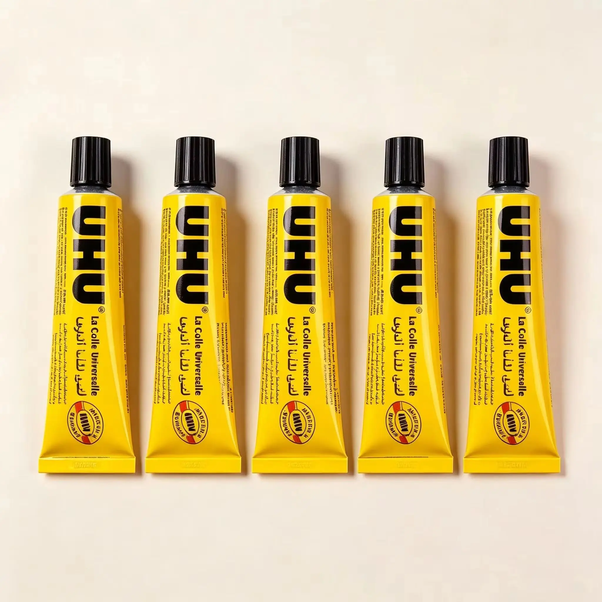 UHU 35ml All Purpose Glue Wig Install Adhesive Clear Strong Bond Lace Wig Toupee Hair Extension Fix Glue Cosplay Wig Styling