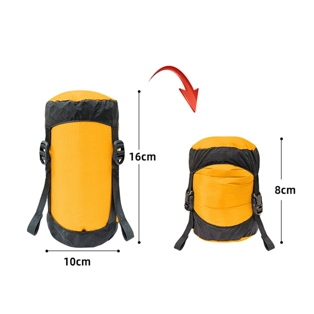 High Density Nylon Webbing Compression Stuff Sack Bag Compression Stuff Sack Bag Outdoor Camping Pack Compression Stuff Sack Bag