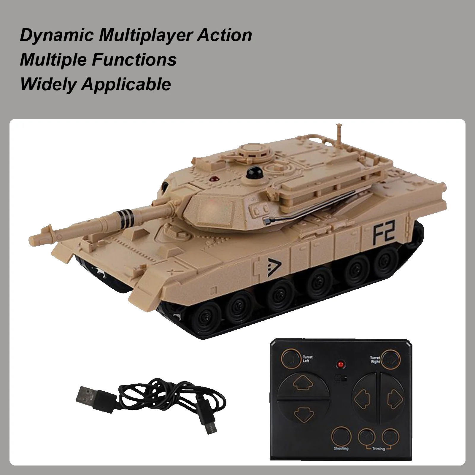 

Rc Tanks For Adults 2.4Ghz Rc Vehicles Rechargeable Model Car With 360 Degree Rotation For Hobby Racing Race Outdoor Play Kids