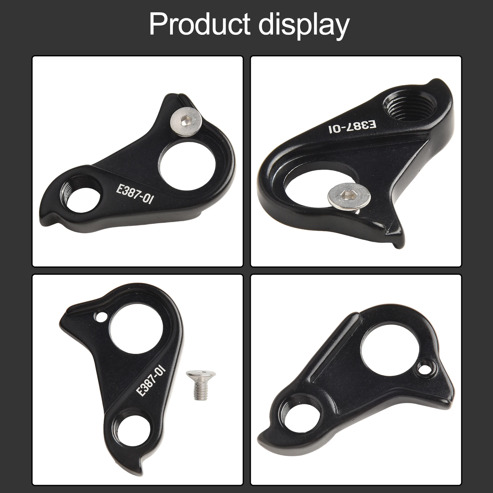 Aluminum Alloy Bike Rear Mech Derailleur Gear Hanger Extender CNC Machined with Precision Suitable for Bicycle