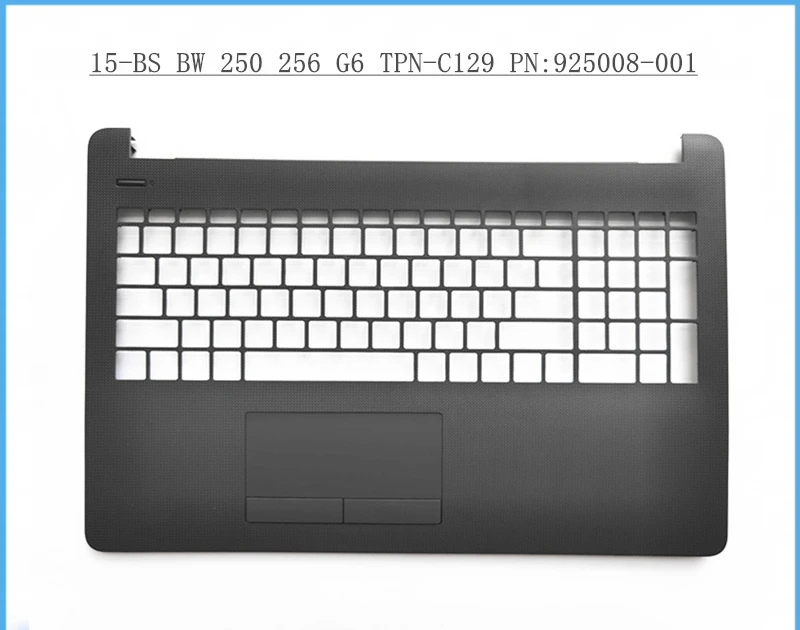 for HP 15-BS BW 250 255 G6 TPN-C129 C130 C case, case, keyboard surface, grey