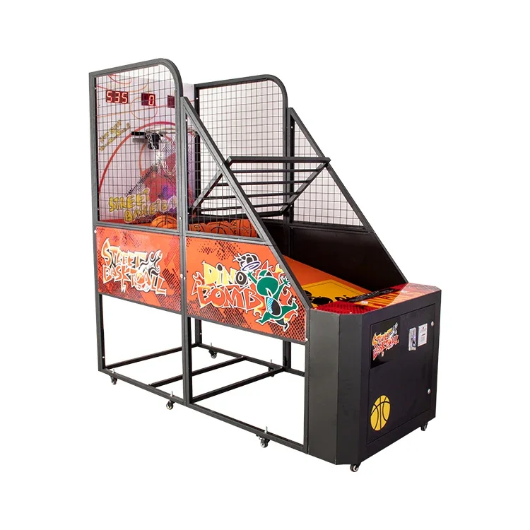 Operated Indoor Amusement Center New Electronic Basketball Machine Factory Direct Street Arcade Game Basketball Machine