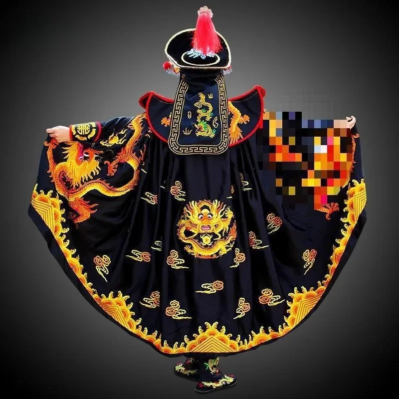 Sichuan Opera Face Changing Costume Full Set with Automatic Mask Props Traditional Chinese Peking Opera Performance Outfit